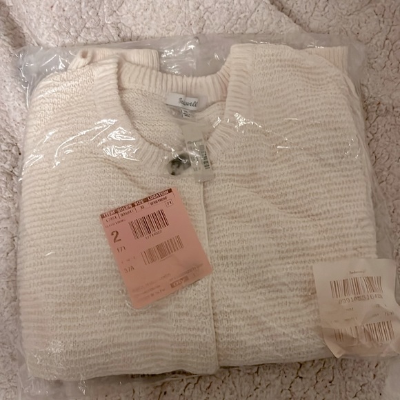 NWT Madewell Deville Cardigan Sweater - Picture 5 of 6